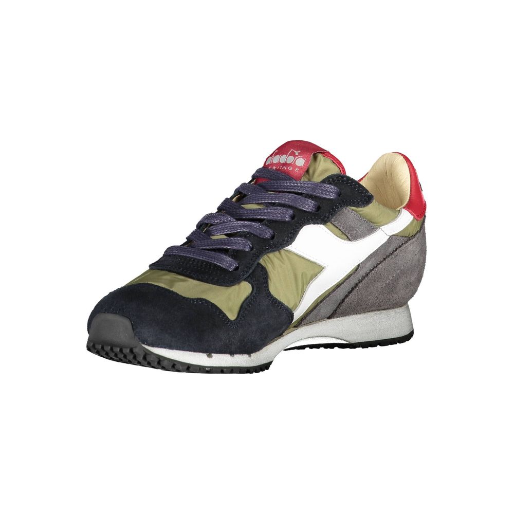 Diadora Green Leather Women Women's Sneaker
