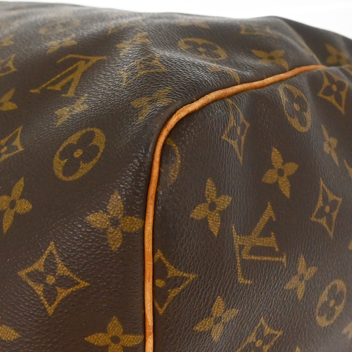 Louis Vuitton Keepall Monogram Canvas Brown Canvas Travel Bag Bag (Pre-Owned)