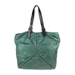Bottega Veneta Green Canvas Handbag (Pre-Owned)