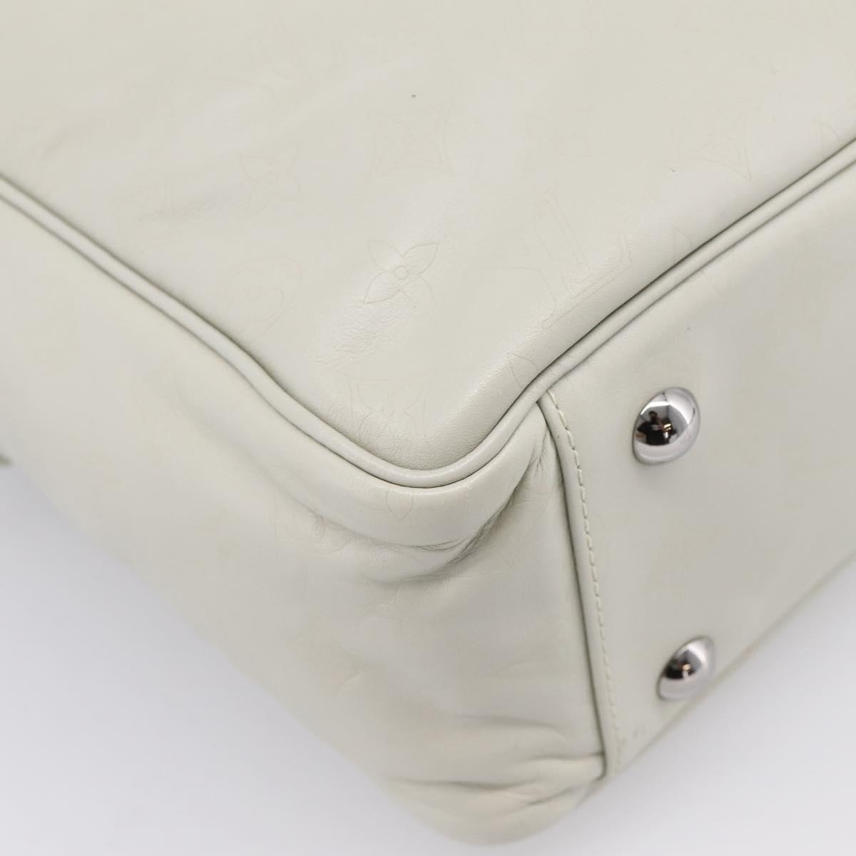 Louis Vuitton Clarkson Messenger Monogram Differ Leather White Canvas Shoulder Bag Bag (Pre-Owned)