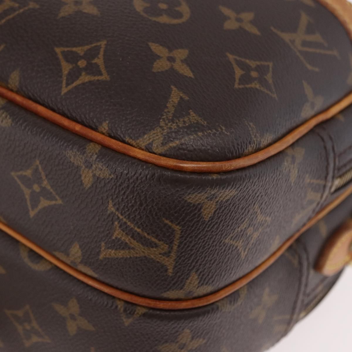 Louis Vuitton Reporter Monogram Brown Canvas Shoulder Bag Bag (Pre-Owned)