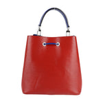 Louis Vuitton Néonoé Red Leather Shoulder Bag (Pre-Owned)