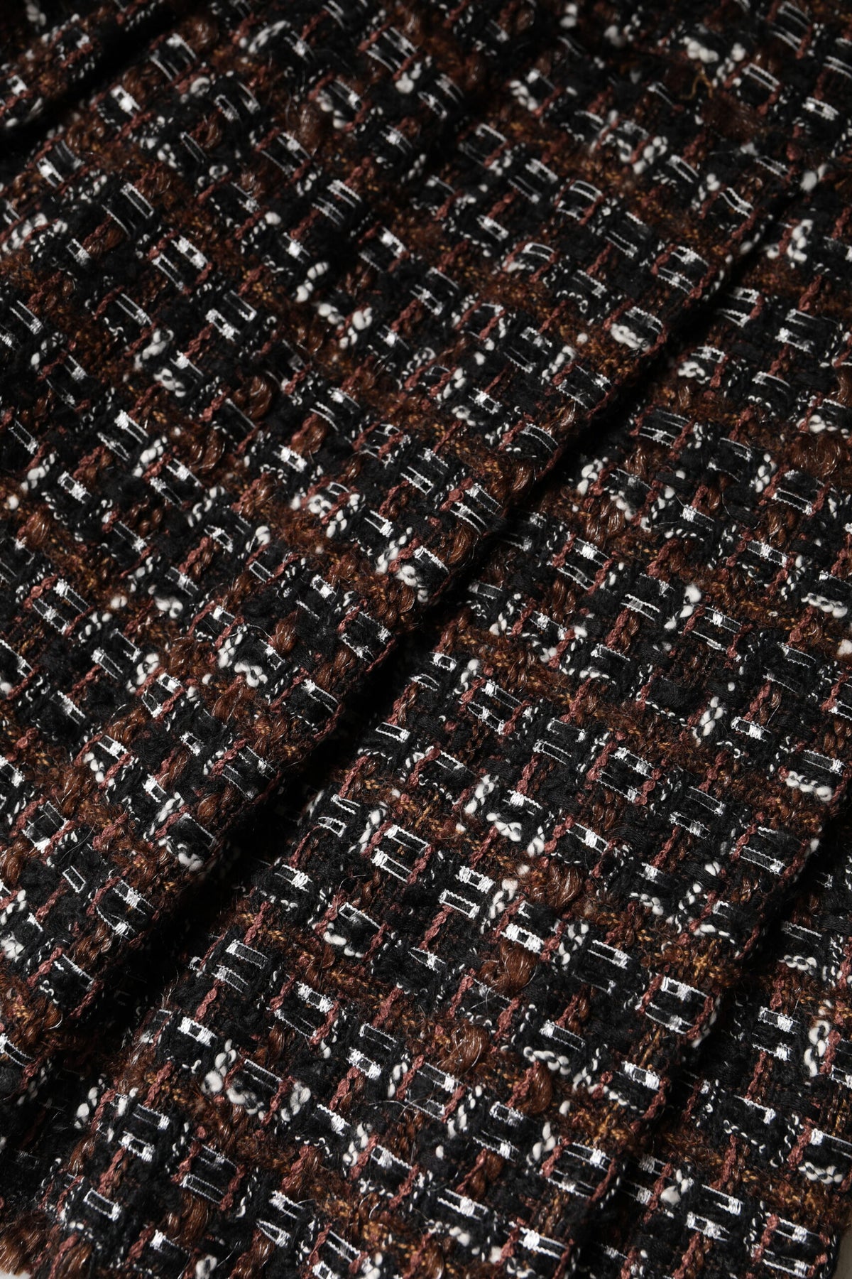 Dolce & Gabbana Multicolor High Waist Tartan Tweed Mini Women's Skirt