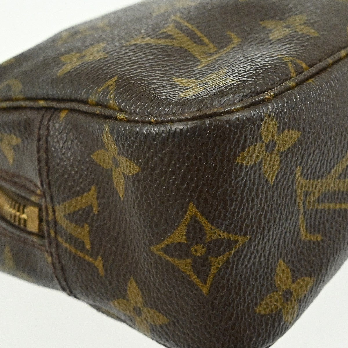 Louis Vuitton Trousse Toiletry Monogram Canvas Brown Canvas Toiletry Case Accessory (Pre-Owned)