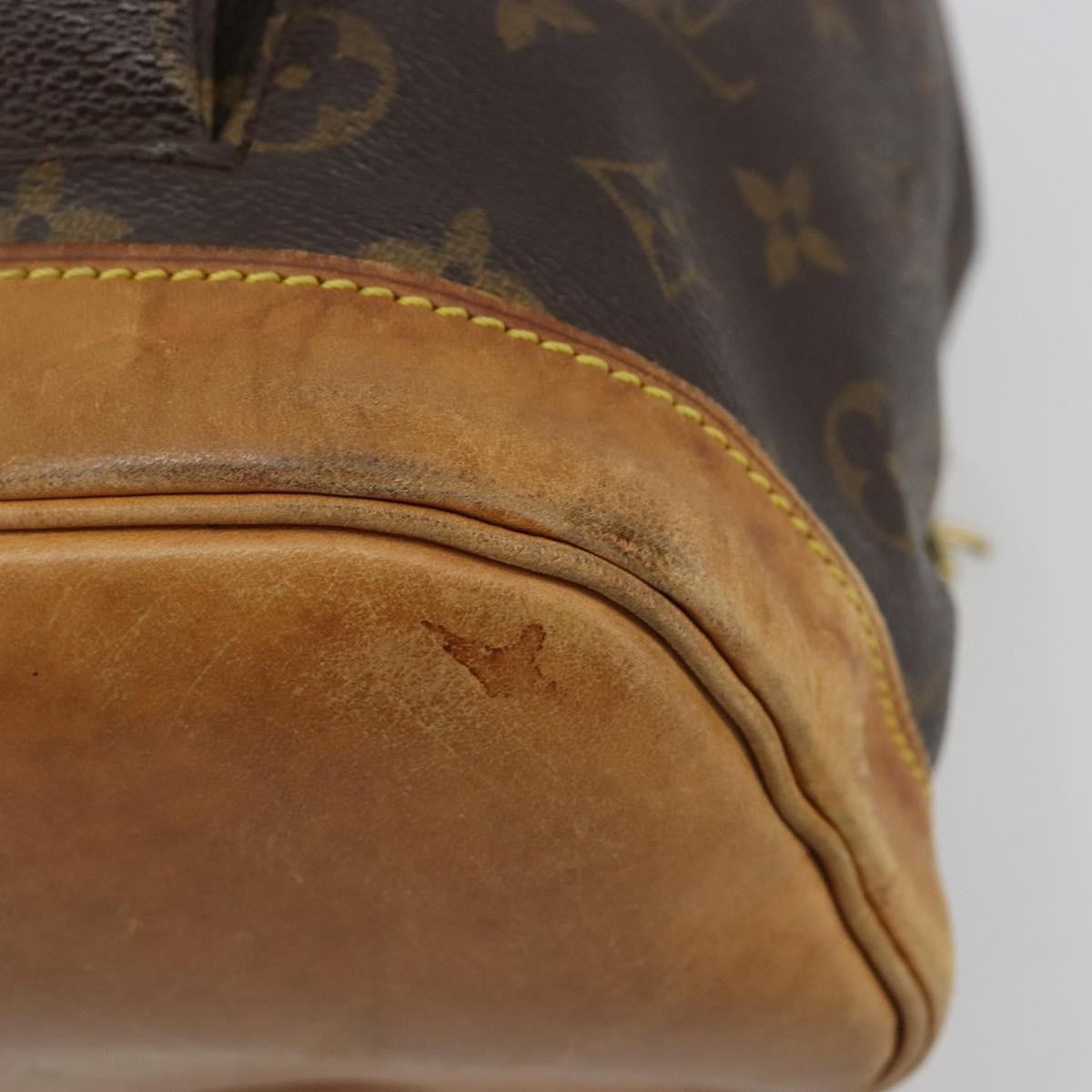 Louis Vuitton Vintage Montsouris Monogram Canvas Brown Canvas Backpack Bag (Pre-Owned)