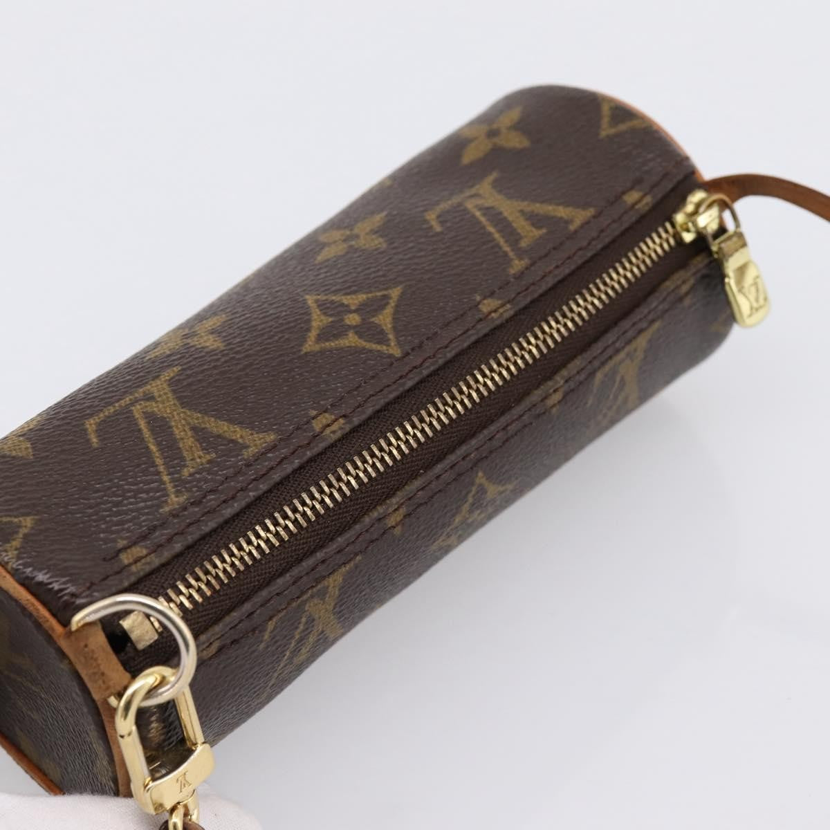Louis Vuitton Papillon Pochette Monogram Canvas Brown Canvas Clutche & Pouche Bag (Pre-Owned)