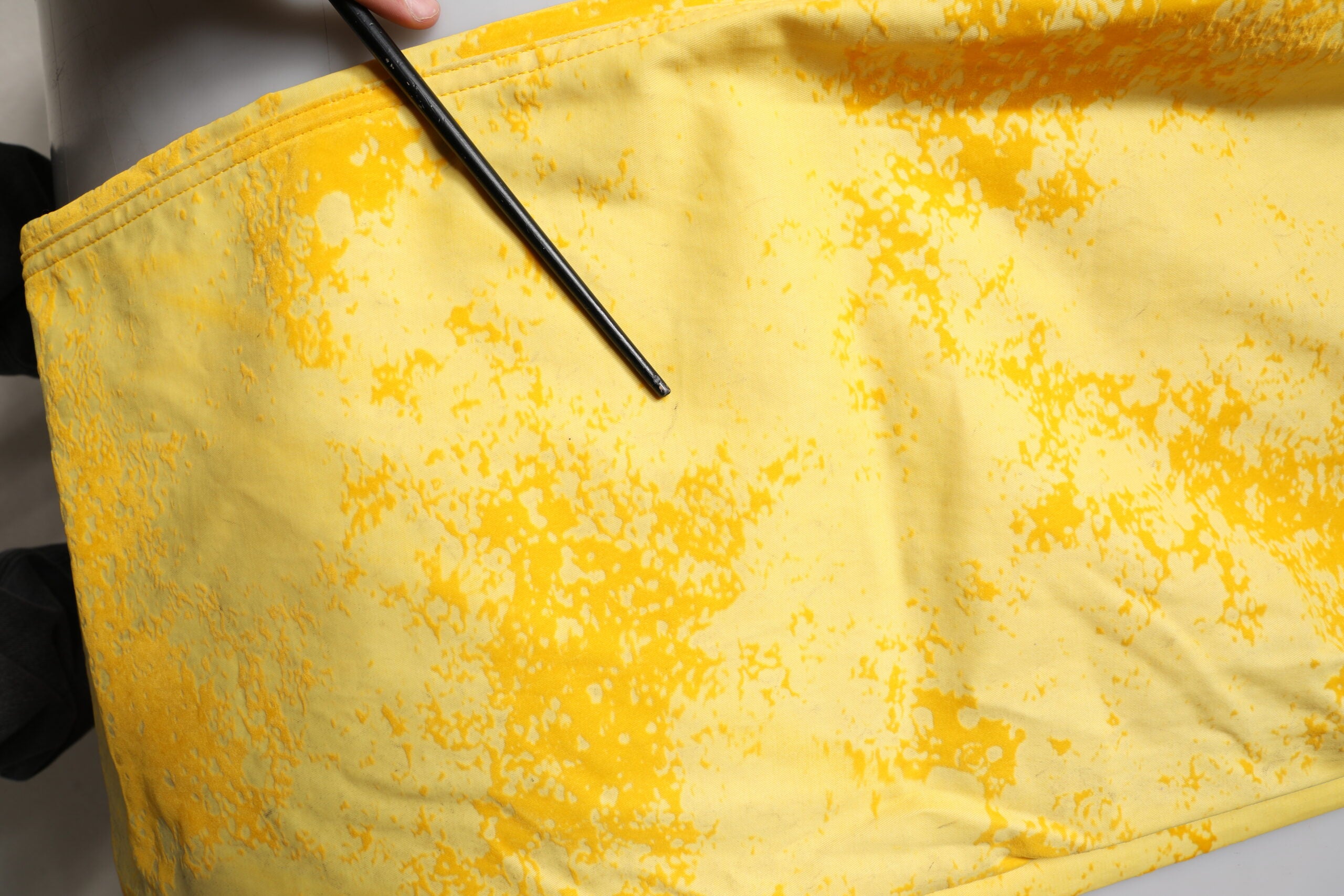 Dolce & Gabbana Yellow Tie Dye Cotton Straight Denim Men's Jeans (Pre-Owned)