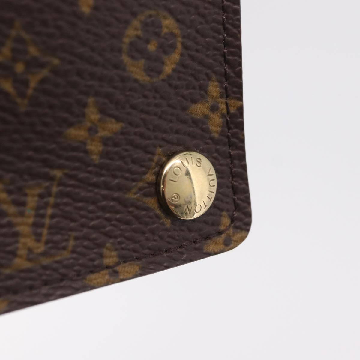 Louis Vuitton Folding Jewelry Case Monogram Canvas Brown Canvas Toiletry Case Accessory (Pre-Owned)