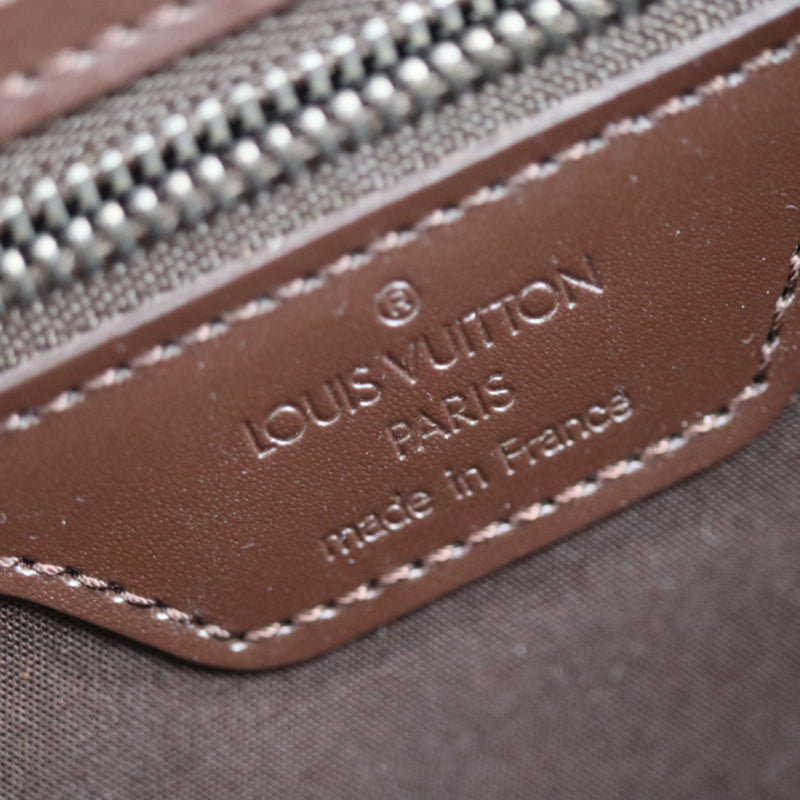 Louis Vuitton Saint Tropez Brown Leather Shoulder Bag (Pre-Owned)