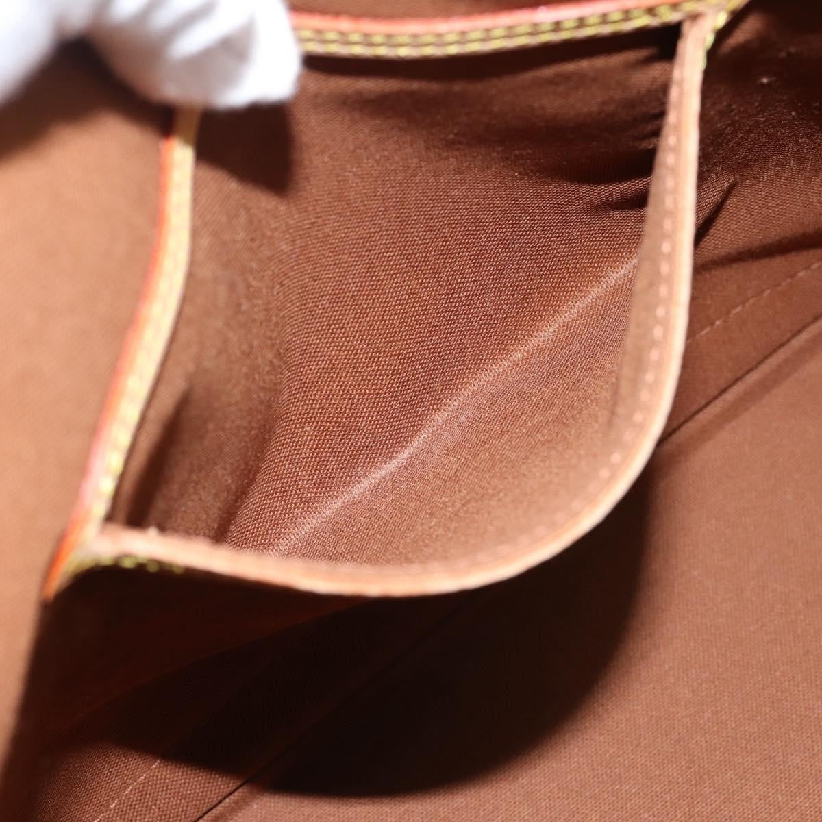 Louis Vuitton Alma Monogram Canvas Brown Canvas Handbag (Pre-Owned)