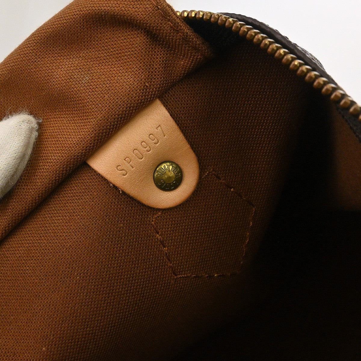 Louis Vuitton Speedy Monogram Brown Canvas Handbag (Pre-Owned)