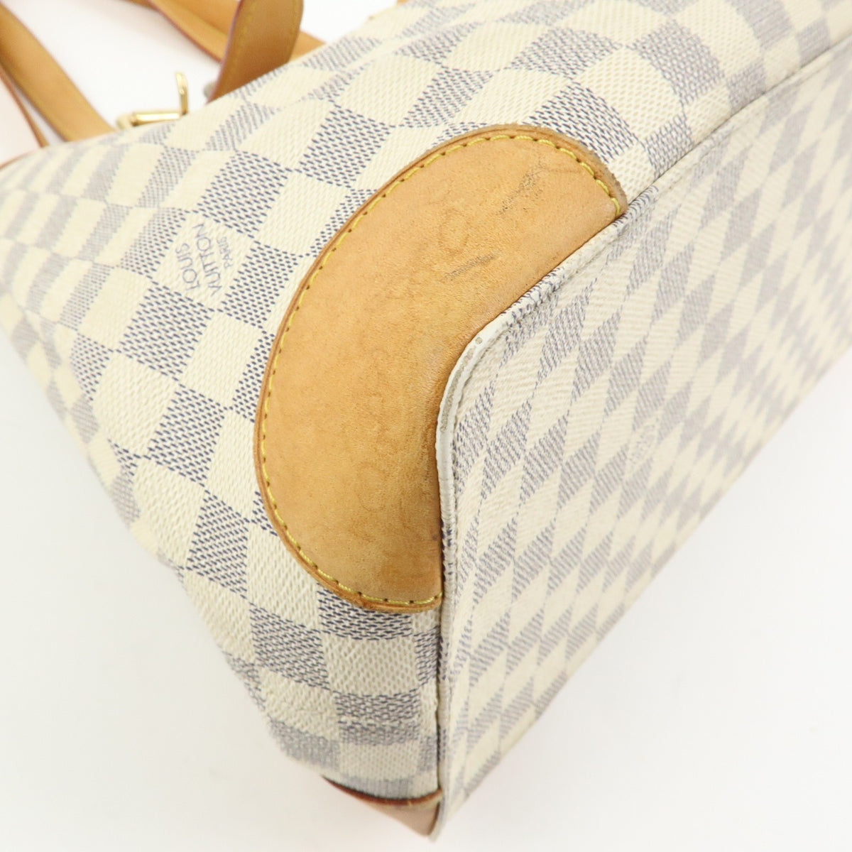 Louis Vuitton Hampstead Damier Beige Canvas Handbag (Pre-Owned)