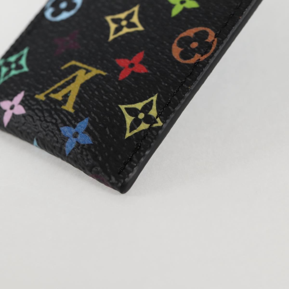 Louis Vuitton Etui À Stylo Canvas Black Canvas Clutche & Pouche Bag (Pre-Owned)