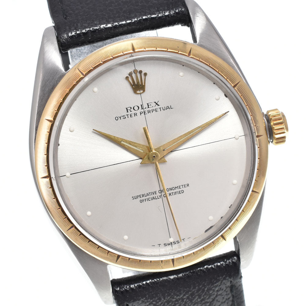 Rolex Oyster Perpetual Automatic Stainless Steel And Yellow Gold Watch (Pre-Owned)
