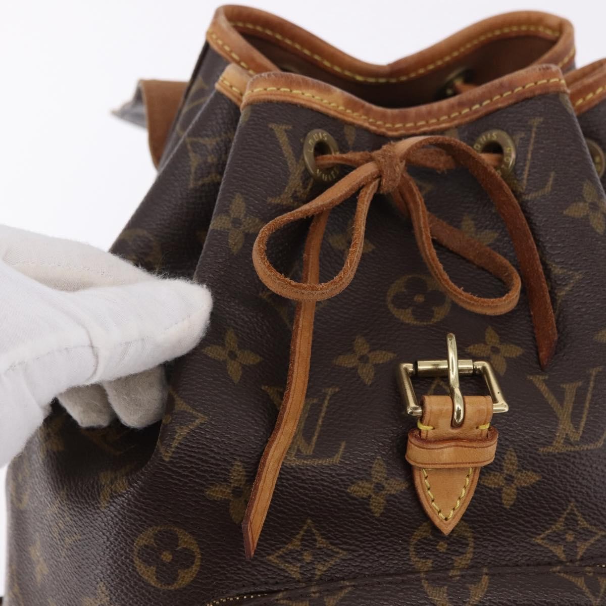 Louis Vuitton Montsouris Monogram Brown Canvas Backpack Bag (Pre-Owned)