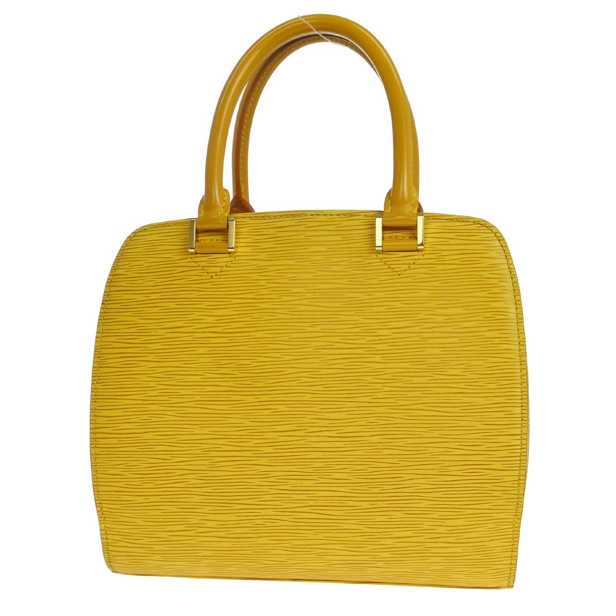 Louis Vuitton Pont Neuf Epi Leather Yellow Leather Handbag (Pre-Owned)