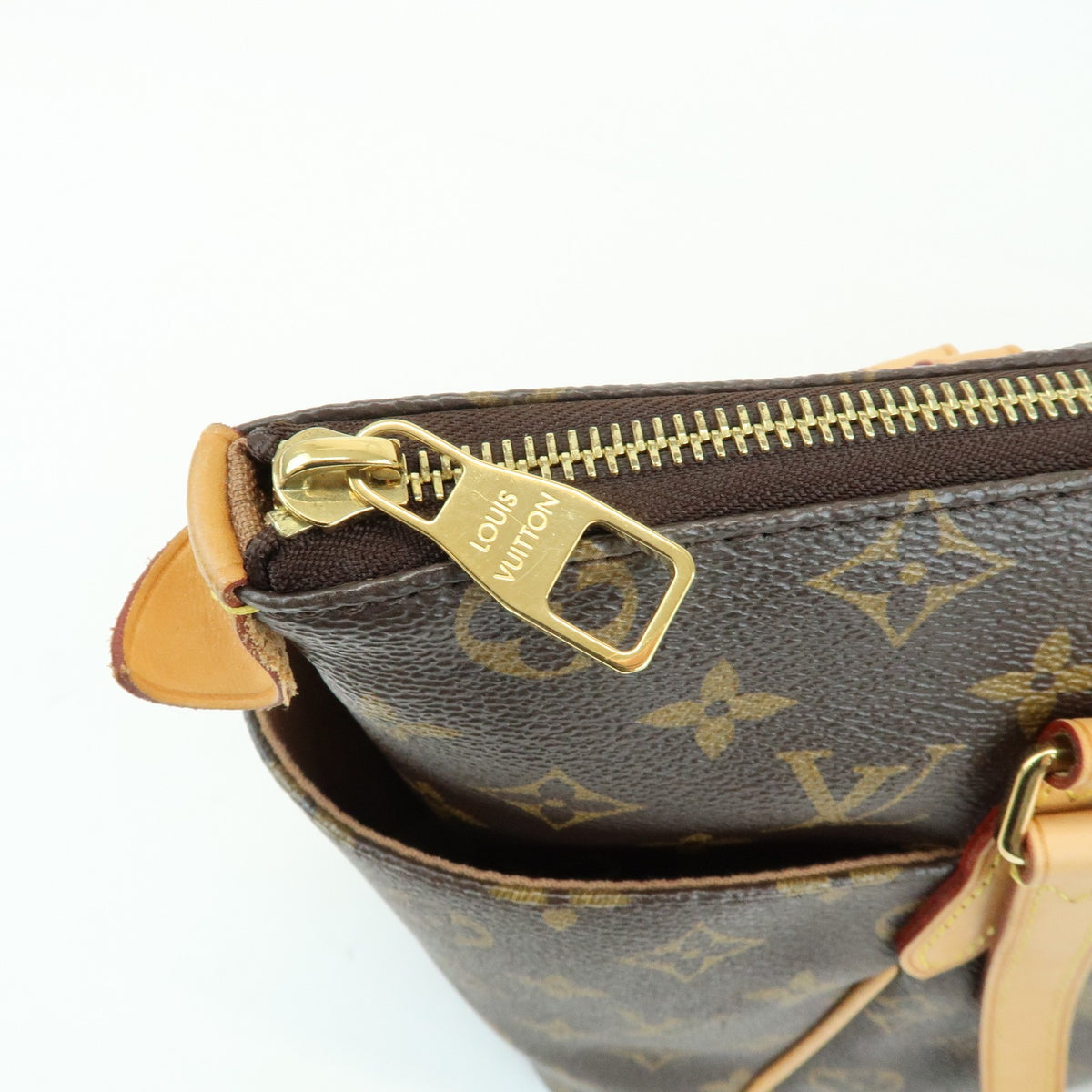 Louis Vuitton Totally Monogram Canvas Brown Canvas Tote Bag Bag (Pre-Owned)