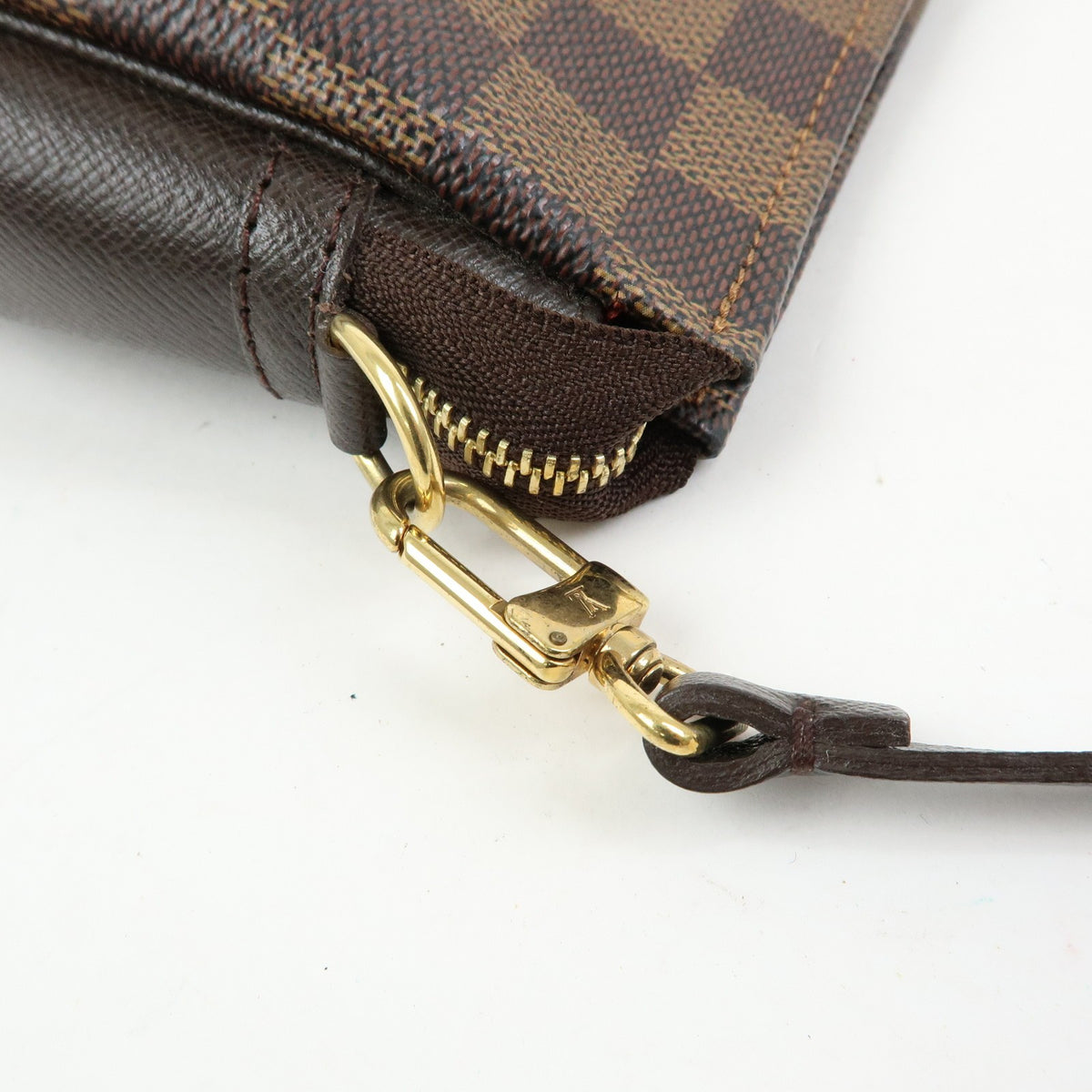 Louis Vuitton Trousse Make Up Damier Brown Canvas Clutche & Pouche Bag (Pre-Owned)