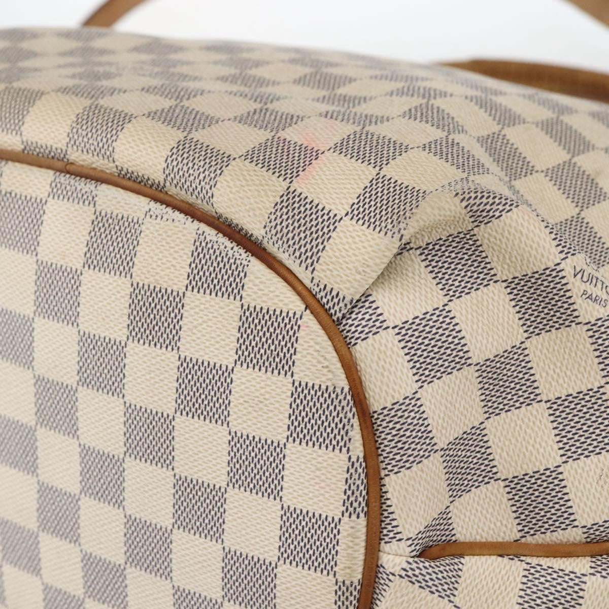 Louis Vuitton Riviera Damier Beige Canvas Handbag (Pre-Owned)