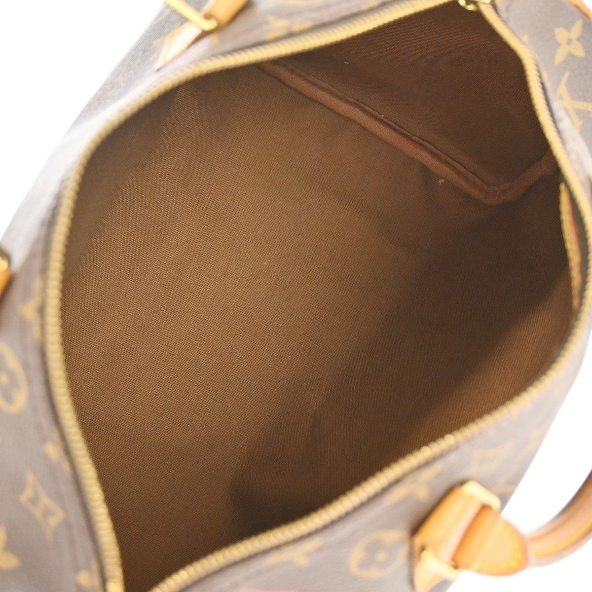 Louis Vuitton Speedy Monogram Canvas Brown Canvas Handbag (Pre-Owned)