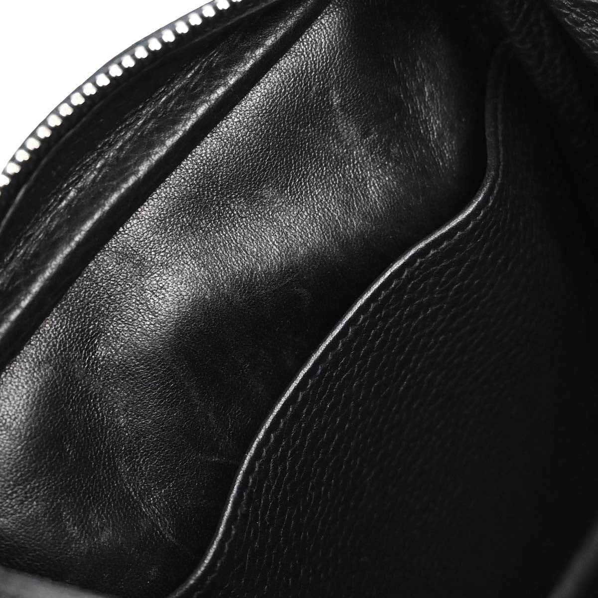 Hermes Lindy Clemence Black Leather Shoulder Bag Bag (Pre-Owned)