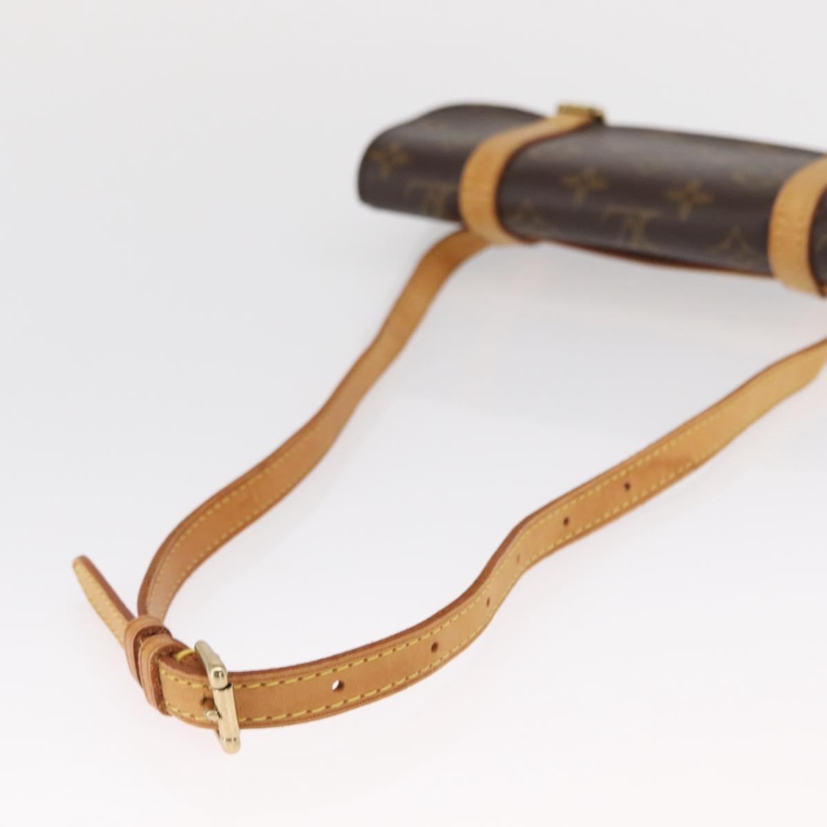 Louis Vuitton Marelle Waist Monogram Canvas Brown Canvas Clutche & Pouche Bag (Pre-Owned)