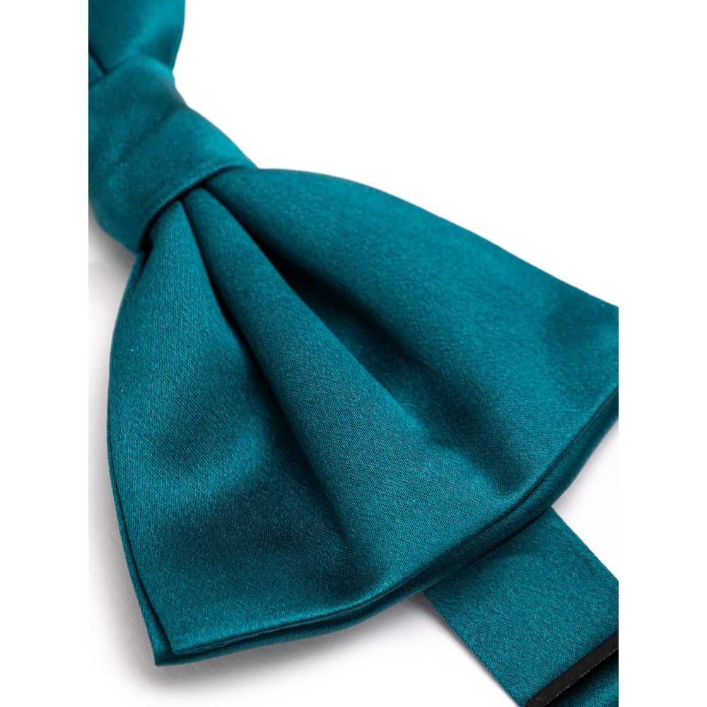 Dolce & Gabbana Green Silk Men's Bowtie