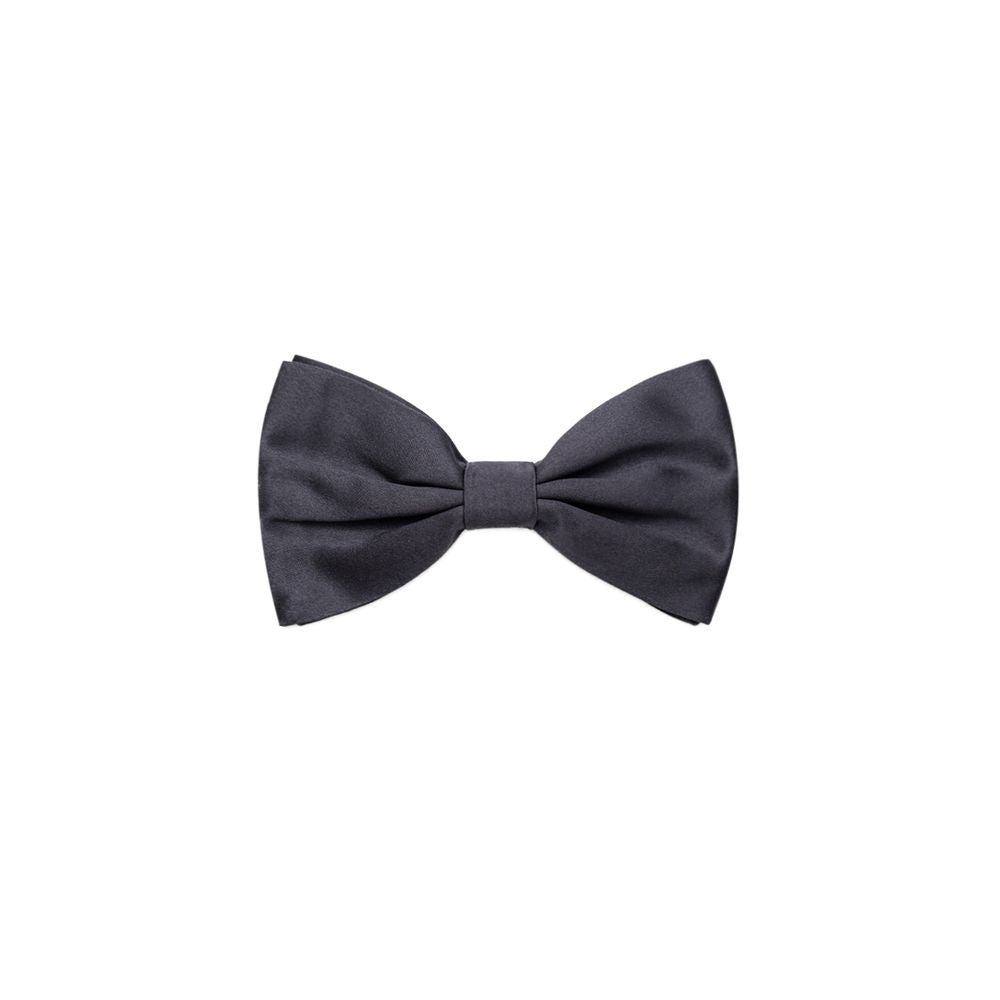 Dolce & Gabbana Gray Silk Men's Bowtie