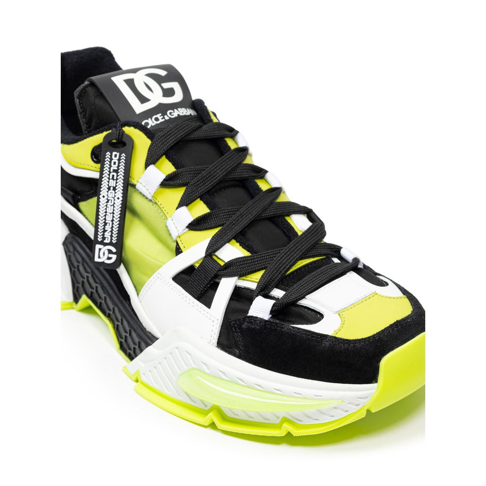Dolce & Gabbana Multicolor Polyamide Athletic Men's Sneakers