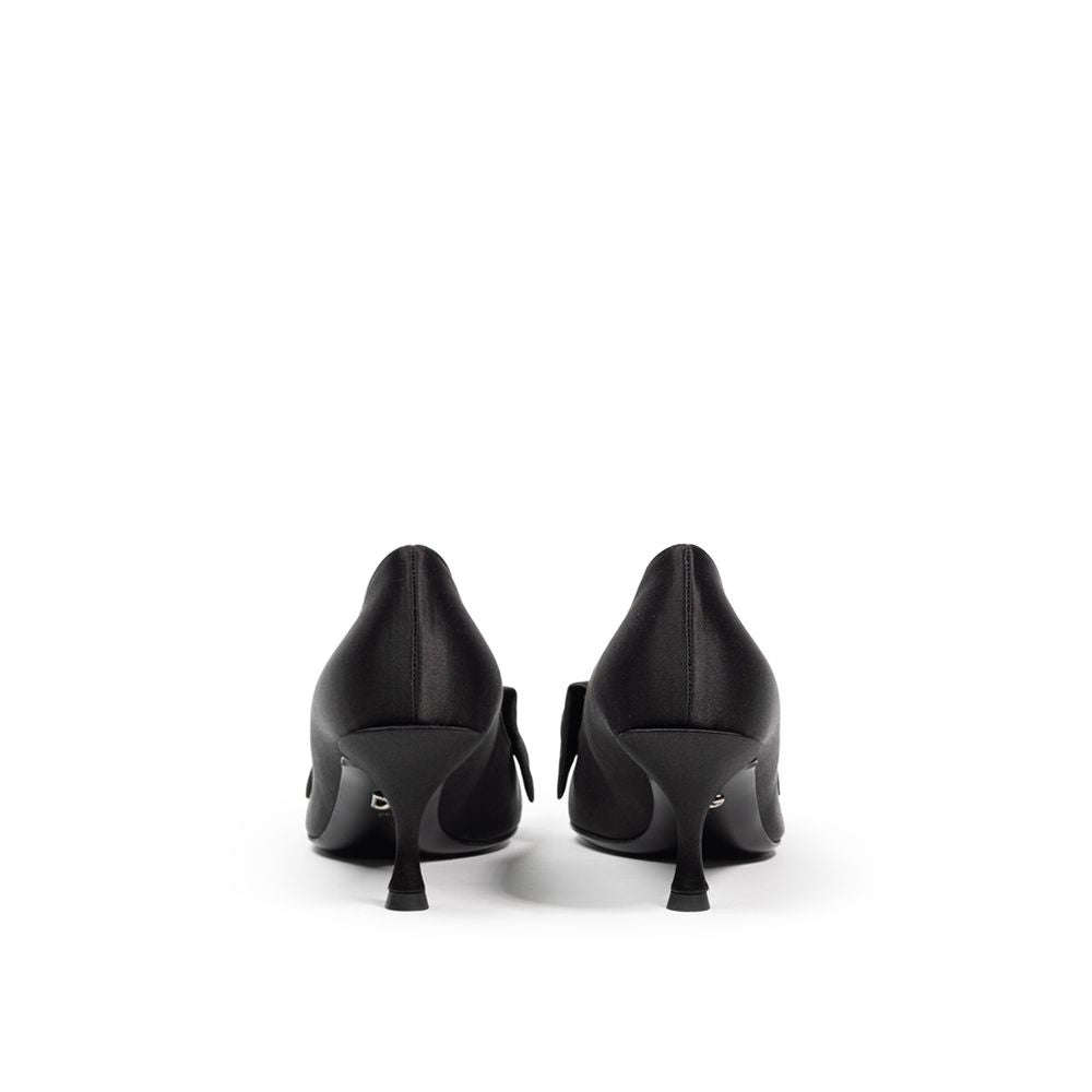 Dolce & Gabbana Black Viscose Women's Pumps