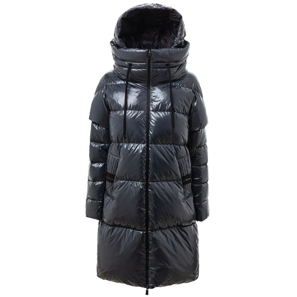 Herno Blue Polyamide Jackets & Women's Coat