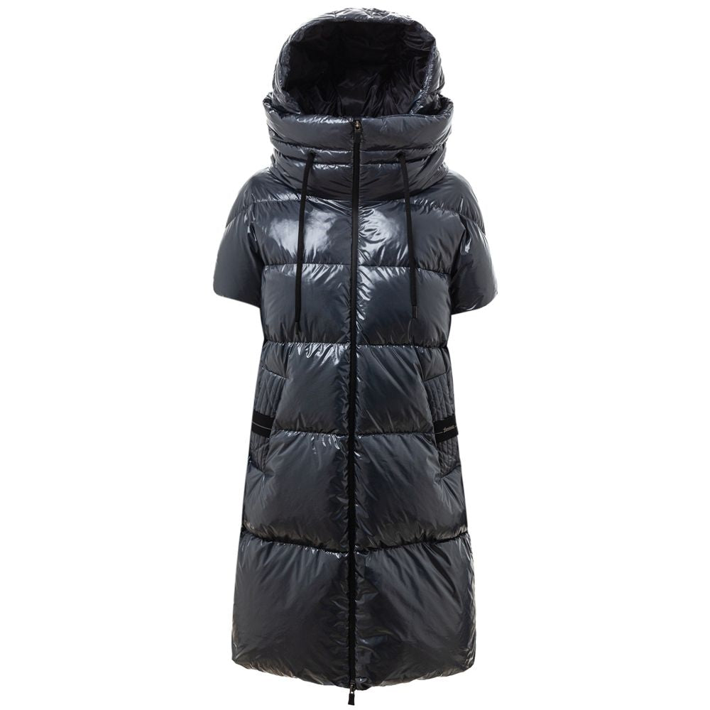 Herno Blue Polyamide Jackets & Women's Coat