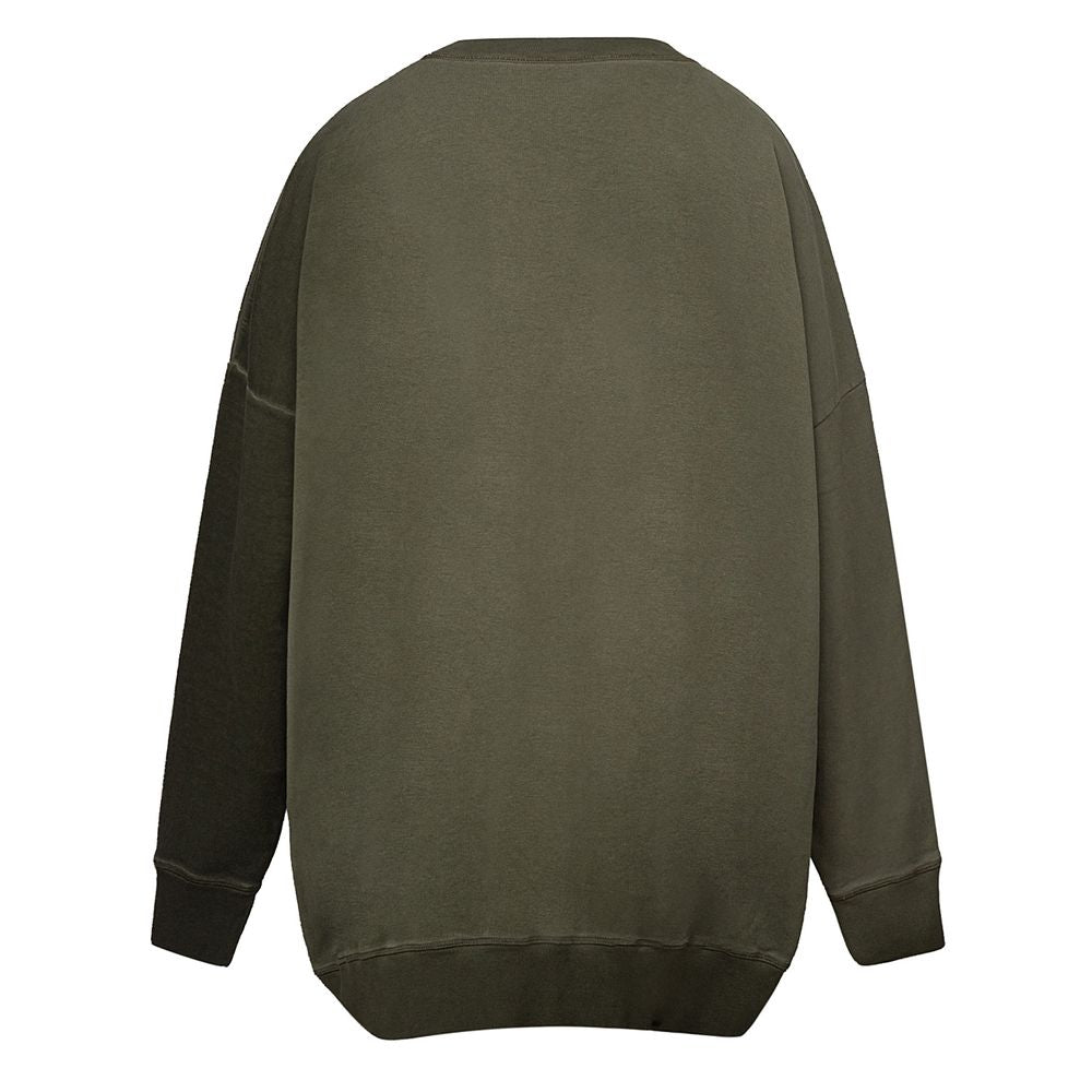 Dsquared² Green Cotton Men's Sweatshirt