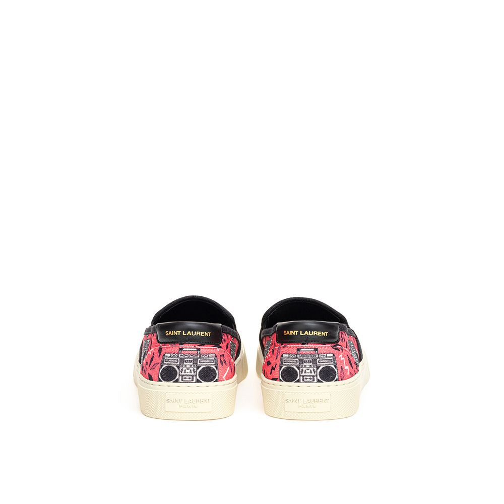 Saint Laurent Pink Cotton Women's Sneaker