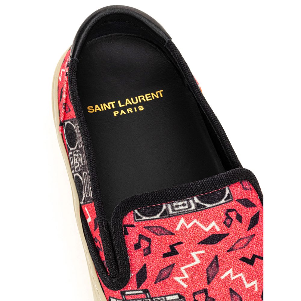 Saint Laurent Pink Cotton Women's Sneaker