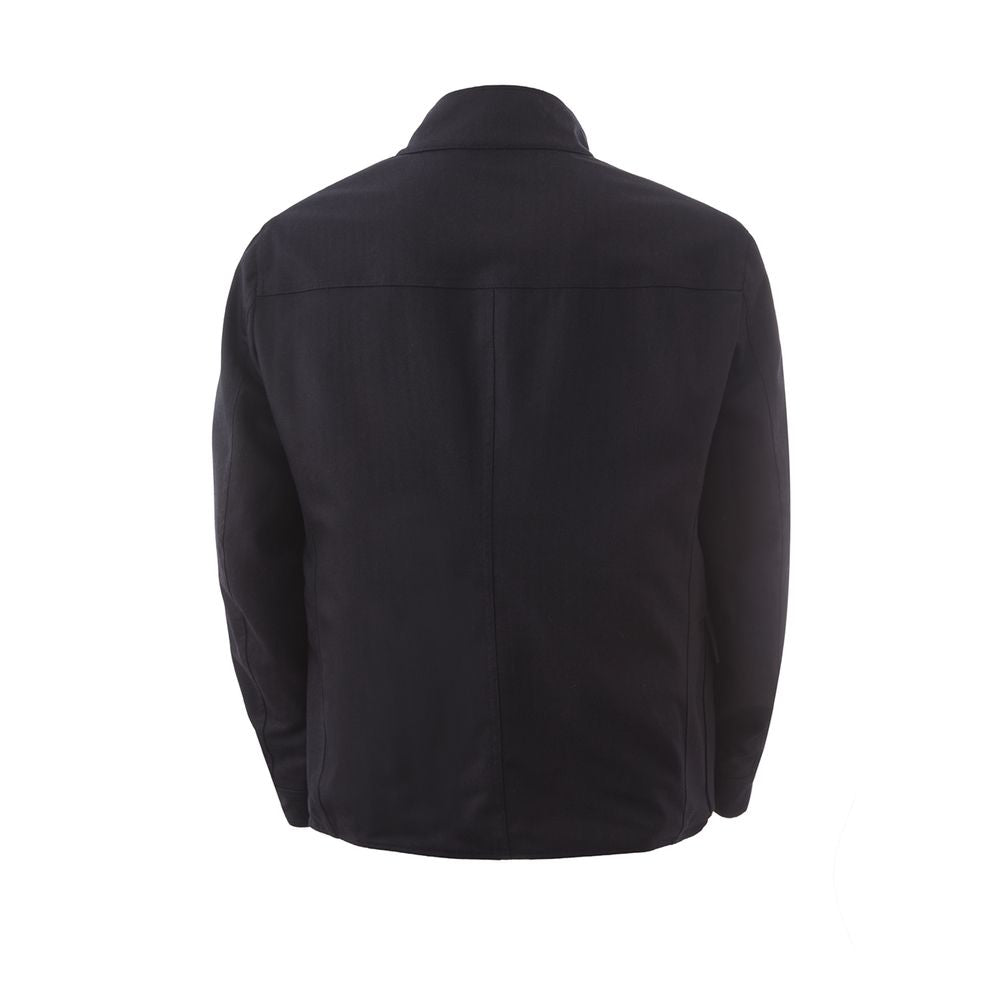 Lardini Blue Wool Men's Coat