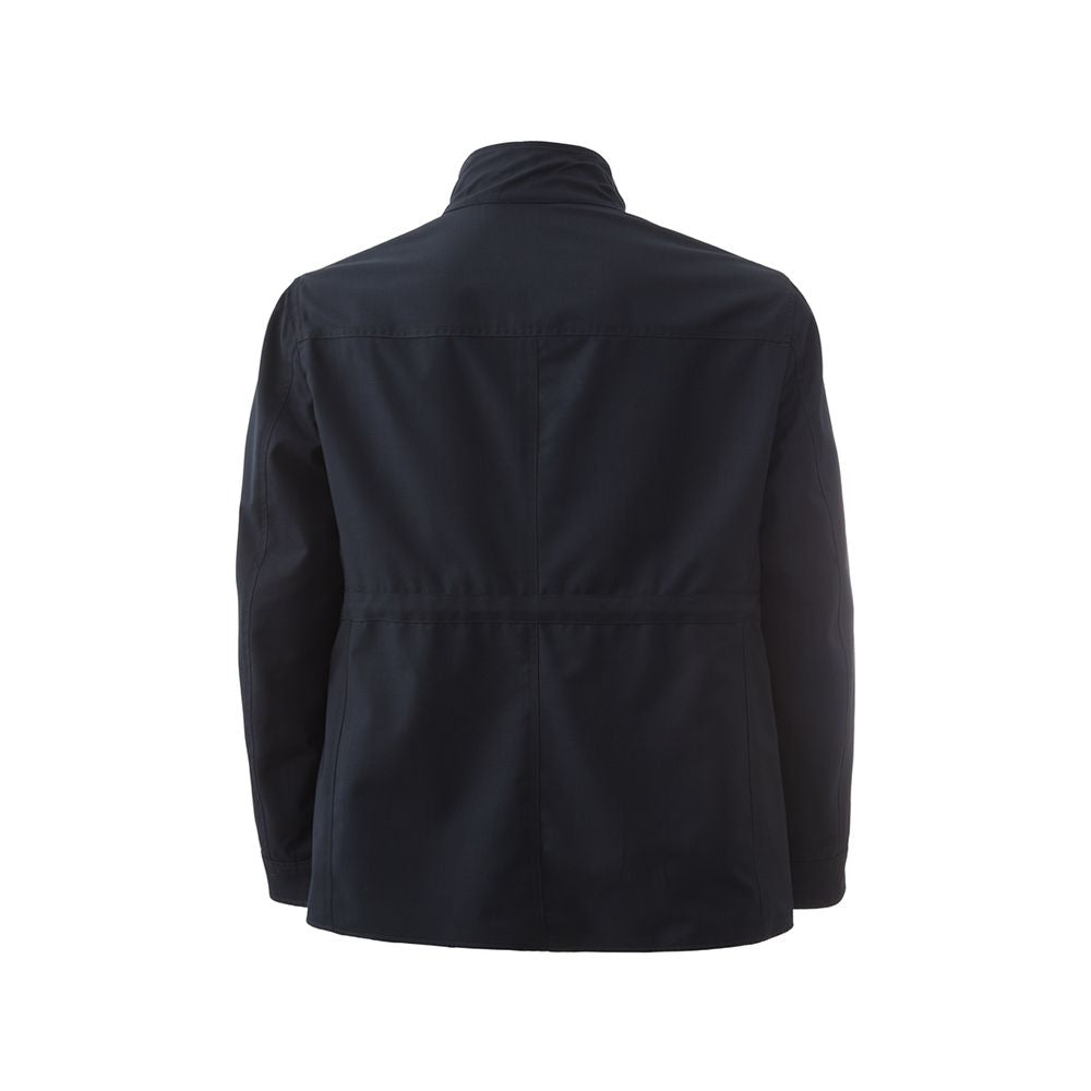Lardini Blue Wool Men's Coat