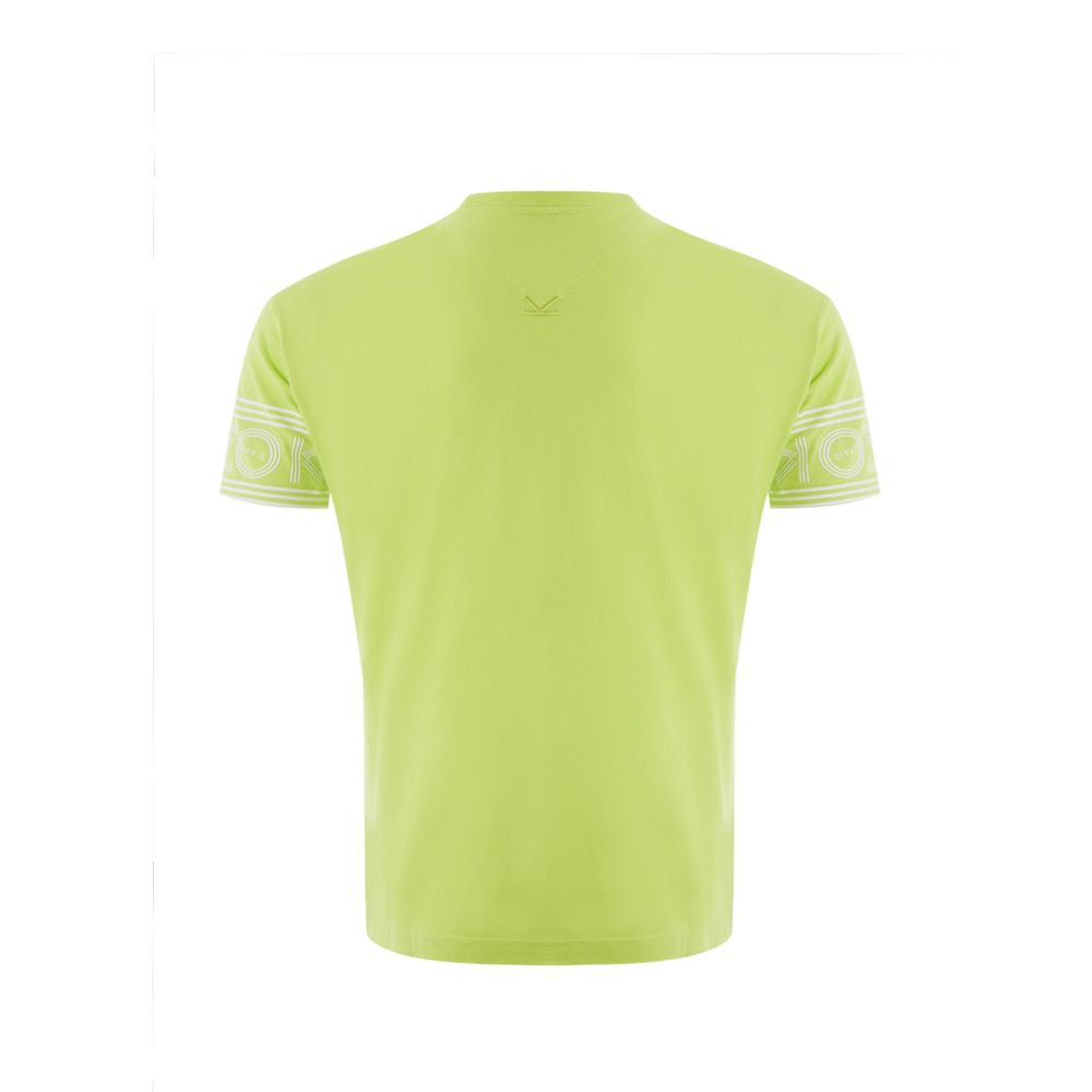 Kenzo Sunny Yellow Cotton Tee For Stylish Men's Men