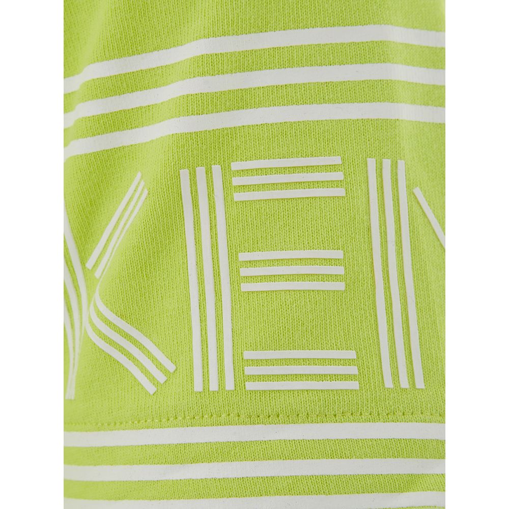 Kenzo Sunny Yellow Cotton Tee For Stylish Men's Men