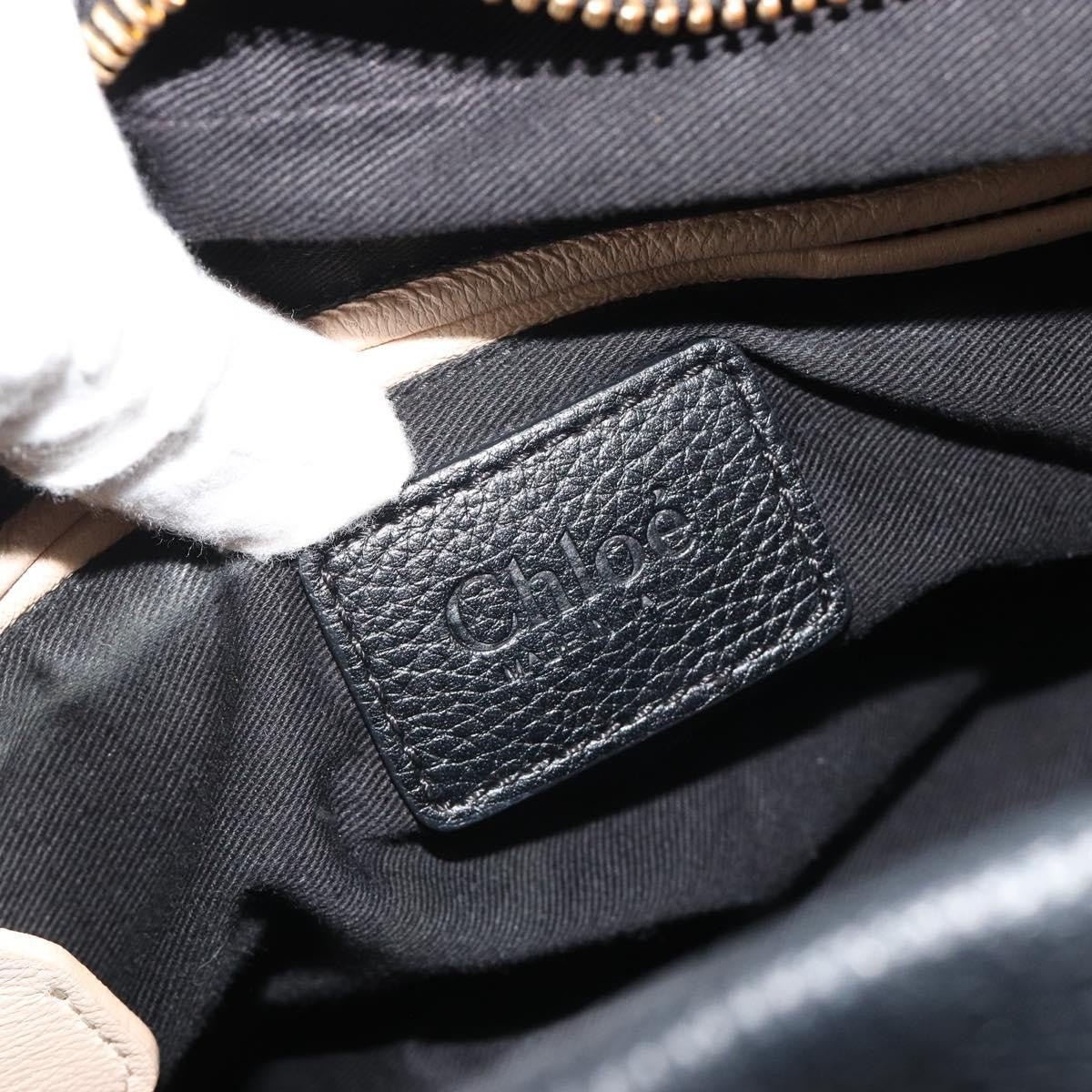 Chloe Paraty Quilted Leather Black Leather Handbag (Pre-Owned)