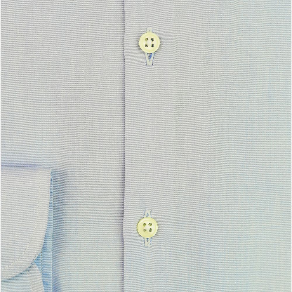 Bagutta Light Blue Cotton Men's Shirt