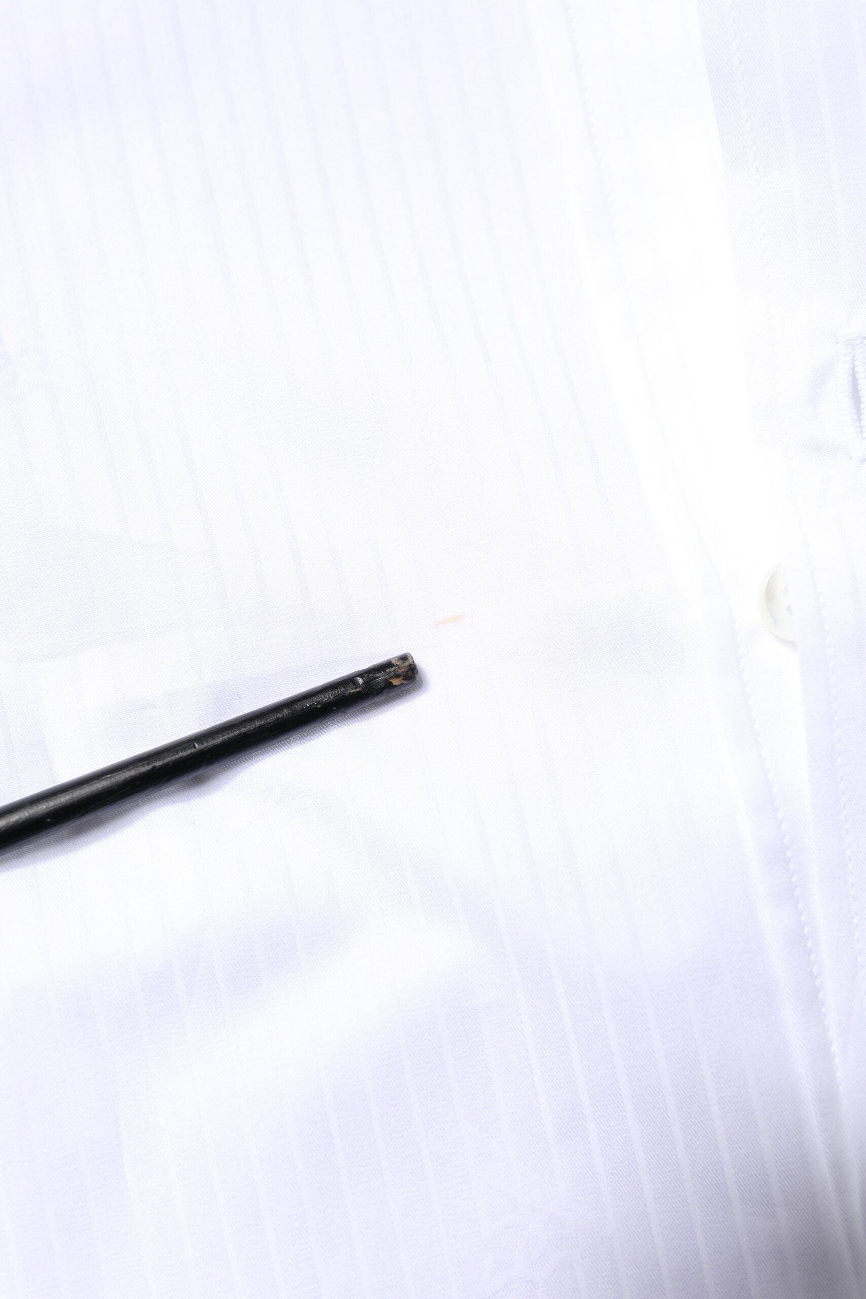 Dolce & Gabbana White Cotton Collared GOLD Dress Formal Men's Shirt (Pre-Owned)