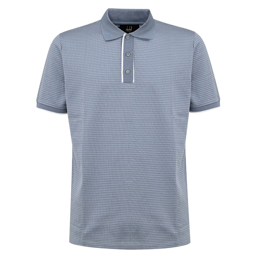 Dunhill Light Blue Cotton Polo Men's Shirt