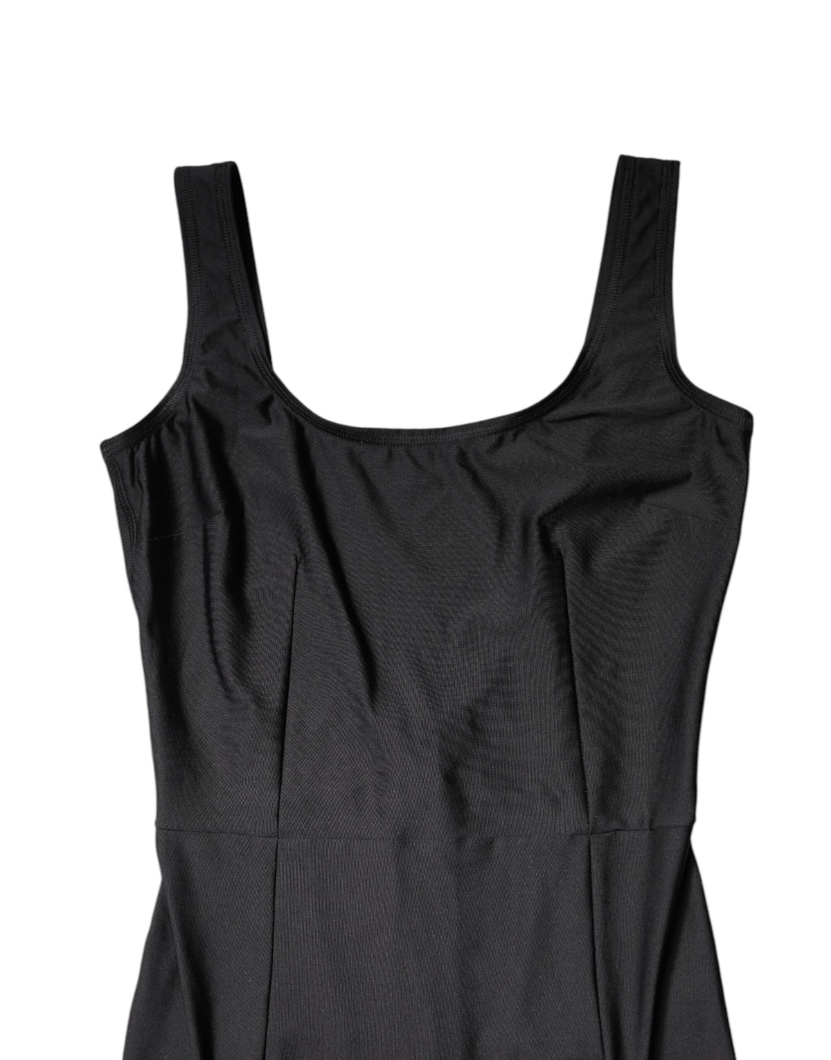 Dolce & Gabbana Black Sleeveless Bodycon Women Jumpsuit Women's Dress