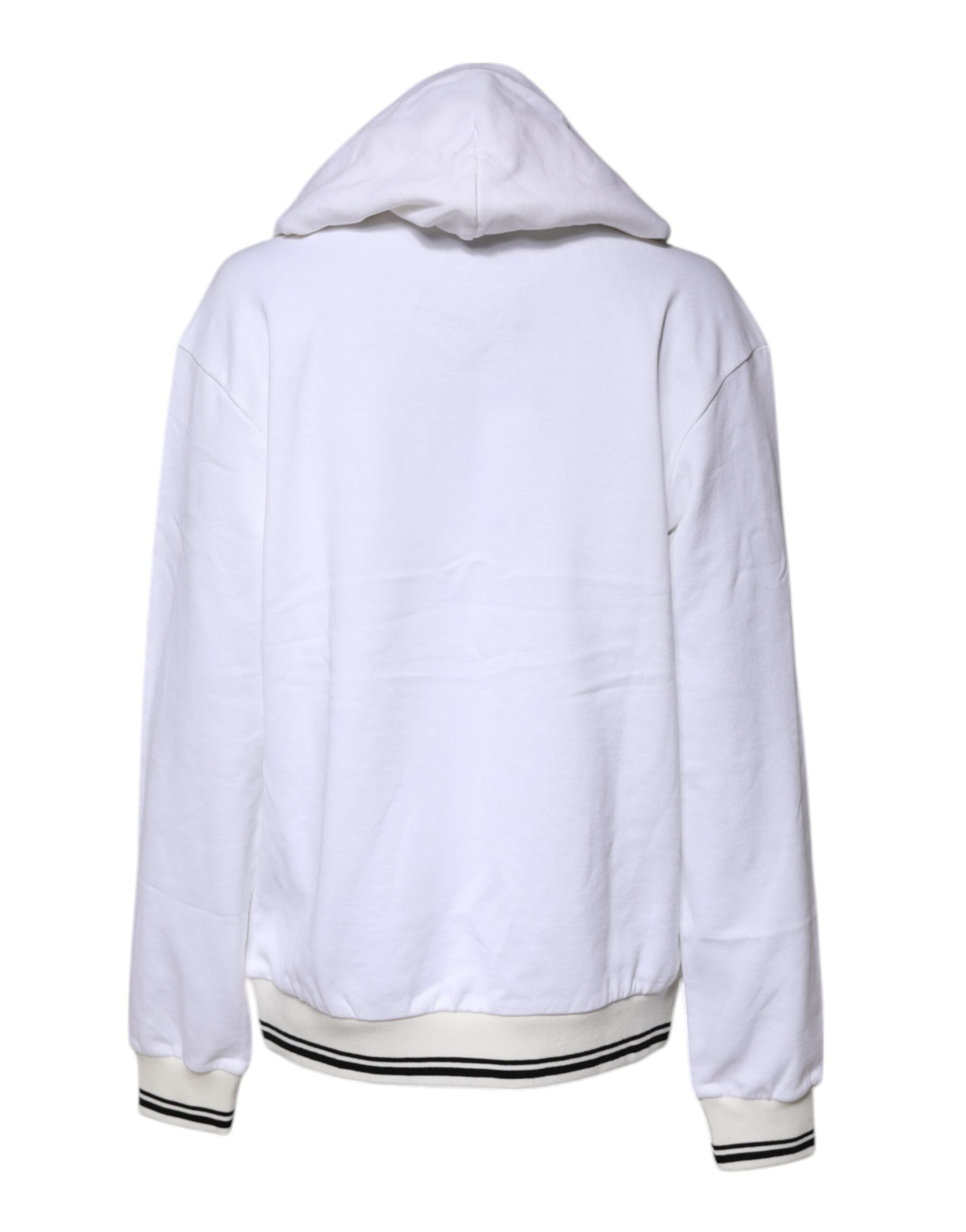 Dolce & Gabbana White #DGFamily Hooded Sweatshirt Women's Sweater (Pre-Owned)