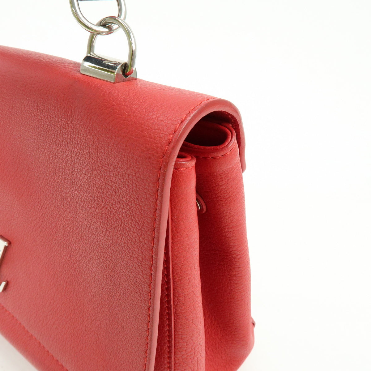 Louis Vuitton Lockme Ii Leather Red Leather Shoulder Bag Bag (Pre-Owned)