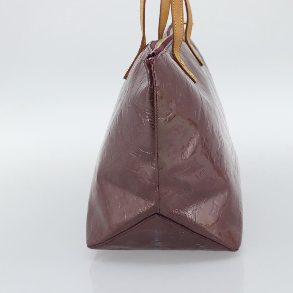 Louis Vuitton Bellevue Monogram Vernis Purple Patent_Leather Tote Bag Bag (Pre-Owned)