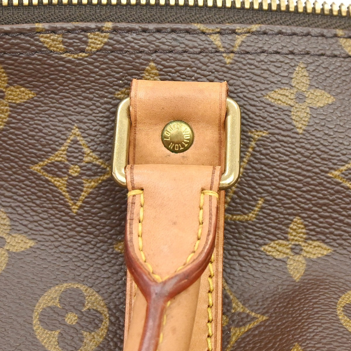 Louis Vuitton Keepall Monogram Canvas Brown Canvas Travel Bag Bag (Pre-Owned)