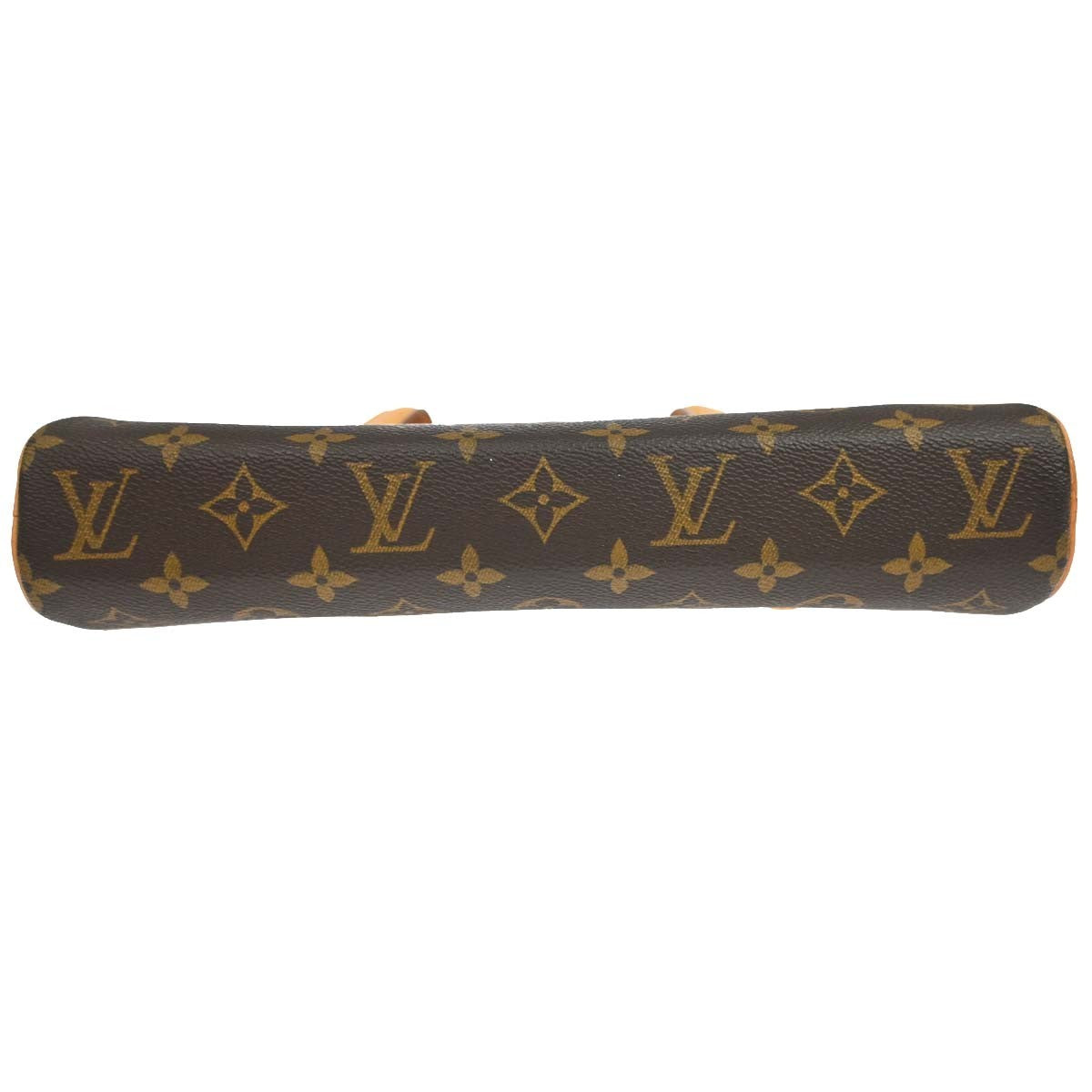 Louis Vuitton Sonatine Monogram Canvas Brown Canvas Handbag (Pre-Owned)