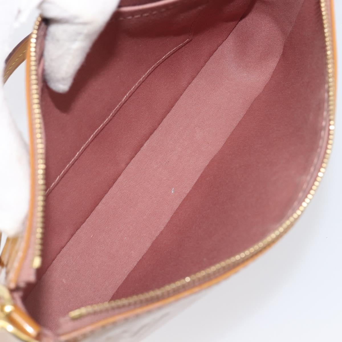 Louis Vuitton Pochette Accessoires Nm Monogram Vernis Brown Patent_Leather Clutche & Pouche Bag (Pre-Owned)